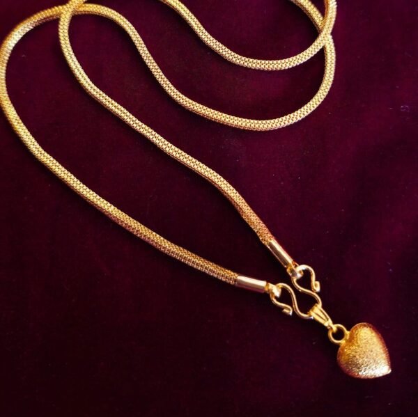 24 Inch Heart Doller Chain [BOX]