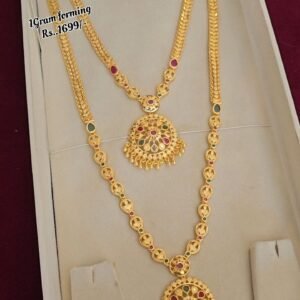 1Gram forming Necklace And Haram