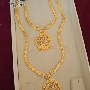 1Gram forming Necklace And Haram