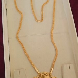 32 inch 1G GOLD PLATED DOLLER CHAIN